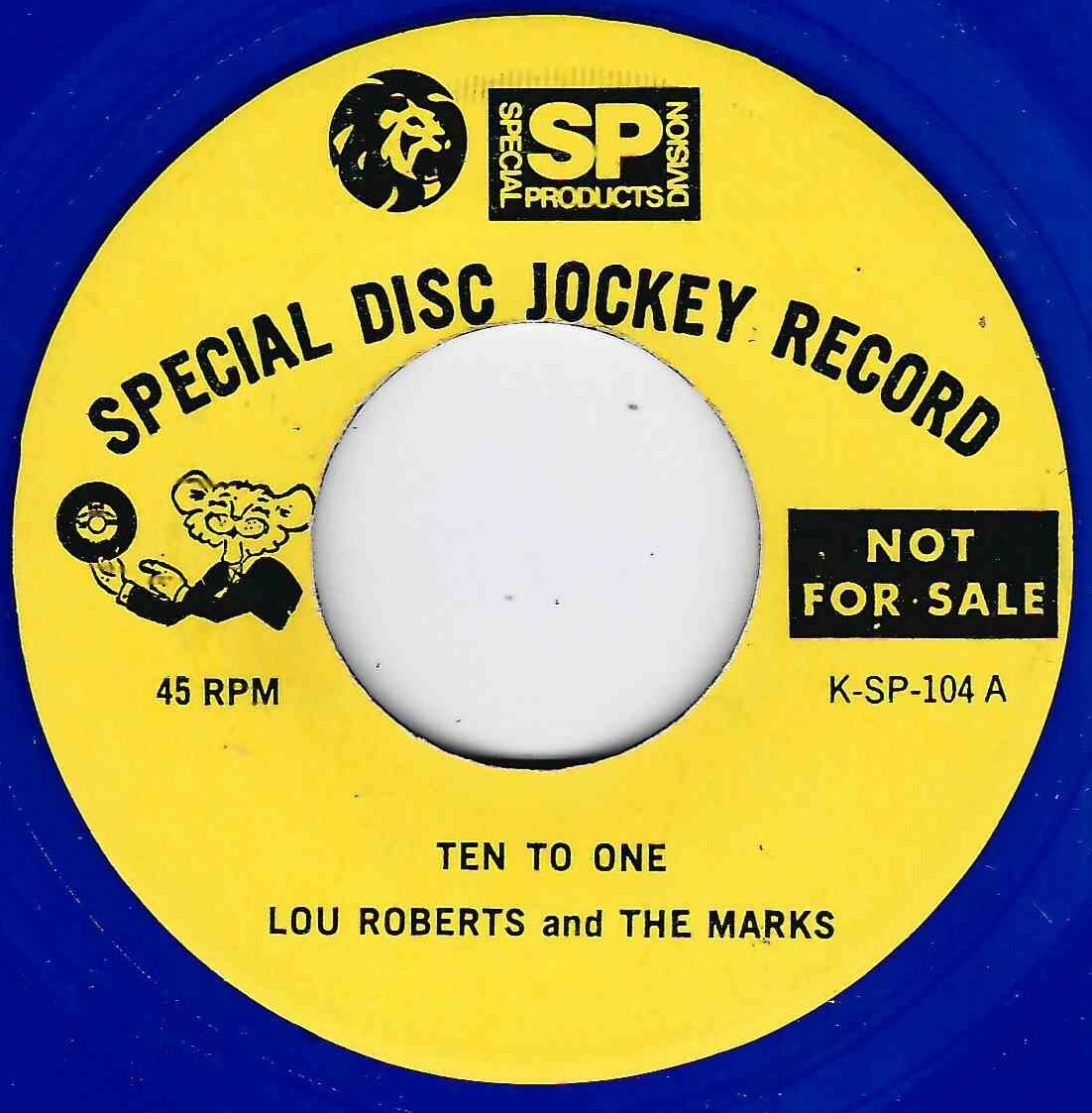 photo of Lou Roberts - Ten To One - Mgm Special Products - Ri