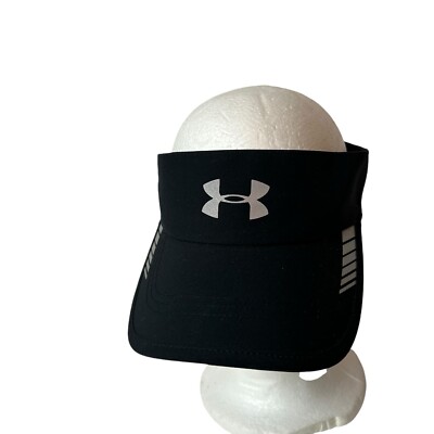 Under Armour Men's ArmourVent Reflectivity Visor Running Black One