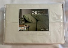 600 Thread Count Queen Ivory White 100 Cotton Sheets  Pillowcase Set