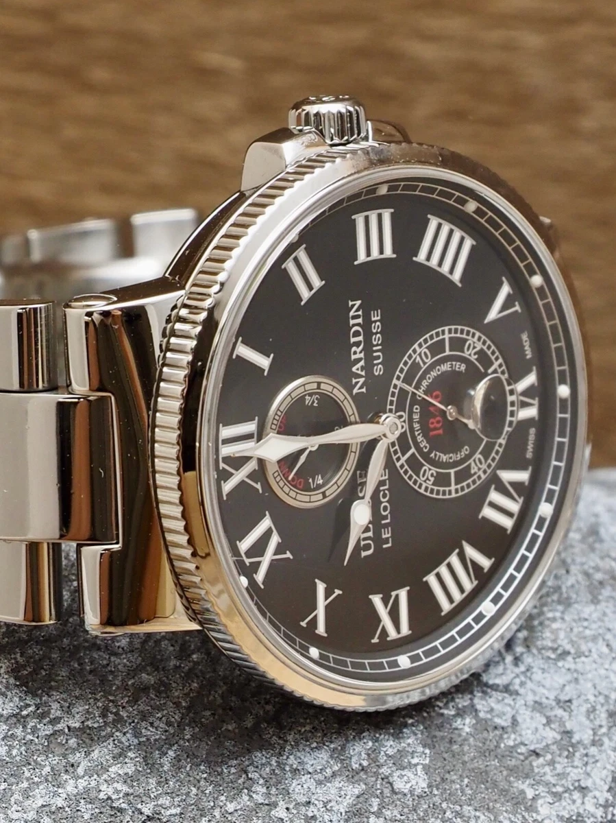 Ulysse Nardin Maxi Marine Chronometer 43 263-67 90% LNIB 