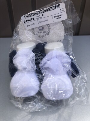 Beau Kid Neugeborenensocken brandneu in Verpackung