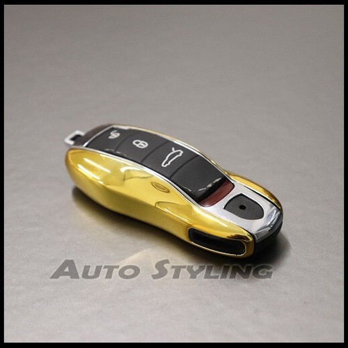 Cubierta de llave para estuche remoto Porsche llavero protección bolsa cuchillas laterales coche inteligente - Imagen 45 de 48
