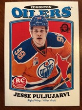 2016-17 UD Hockey Series 2 Opee Chee Retro Rookie 704 Jesse Puljujarvi