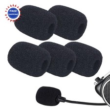 Headset Microphone Covers Foam 5pcs Lapel Windscreen Sponge Mini Variety Noise