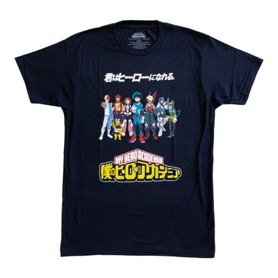 My Hero Academia Main Group Adult T Shirt