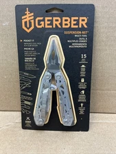 Gerber Suspension-NXT Stainless Steel Multi Tool 15 Tools 31-003889 NEW