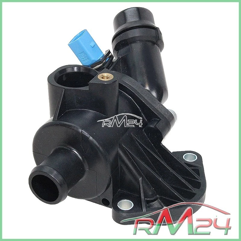 1xALLOGGIAMENTO TERMOSTATO + SENSORE PER AUDI A4 CABRIOLET 1.8 T 2.0 02-09 - Immagine 3 di 4