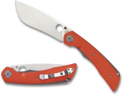 Spyderco Subvert Specialty Folding Utility Knife, 4.14'' CPM S30V Blade, C239GPOR