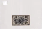 10c Fractional Banknote, Fr #1256, xf/au (67485)