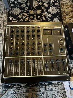 Teisco MX-650 6 Channel Vintage Japanese Audio Mixer Console