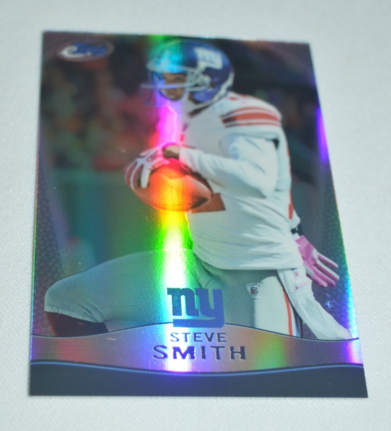 2009 ETOPPS FOOTBALL - STEVE SMITH WR NEW YORK GIANTS # 13 NUMBERED 749
