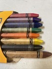 Besco Binney & Smith Vintage Anti-Roll Pressed Crayons 8 Large — photo 2
