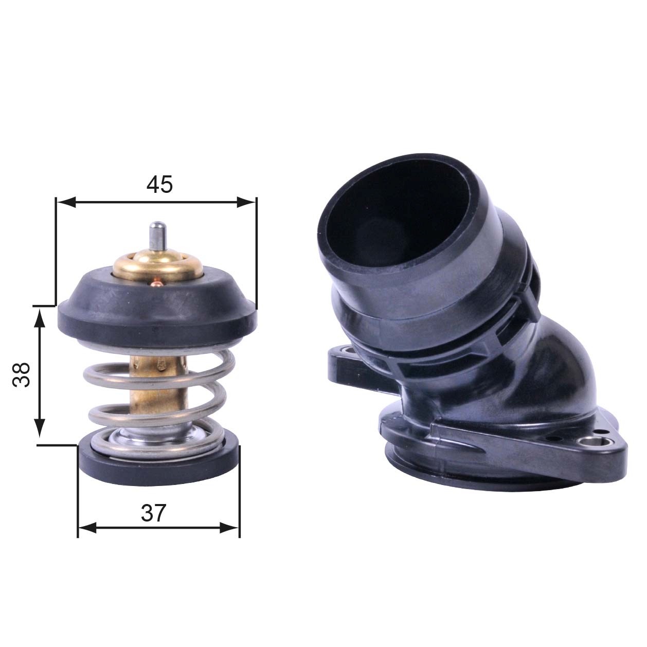GATES-OE TH42995K1 Thermostat, coolant for AUDI,SEAT,SKODA,VW