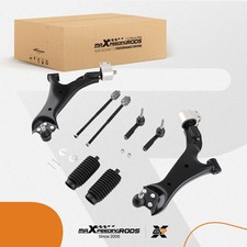 Front Lower Control Arms Tie Rod Ends Kit for Equinox 2010-2017 GMC Terrain 2.4L