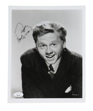 Mickey Rooney Autographed 8x10 Photo...JSA  Authenticated!!