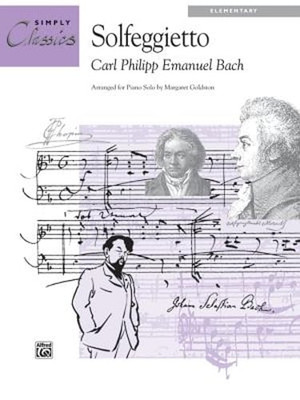 Solfeggietto: Sheet by Carl Philipp Emanuel Bach: New