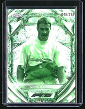 2025 Topps Chrome F1 Nigel Mansell Diamond 75th Annv Night Vision 046/299 D75-49
