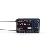 Radiolink R7FG 7 Channels RC Gyro Receiver, Voltage Telemetry Long Range Cont...