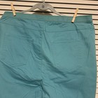 LADIES JESSICA LONDON (n w/ot) AQUA POLY COTTON PANTS SZ 18W — photo 4
