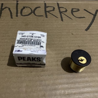 Brand New-Ilco Kaba Peaks 1-1/8  R keyway 10B Unbitted Mortise