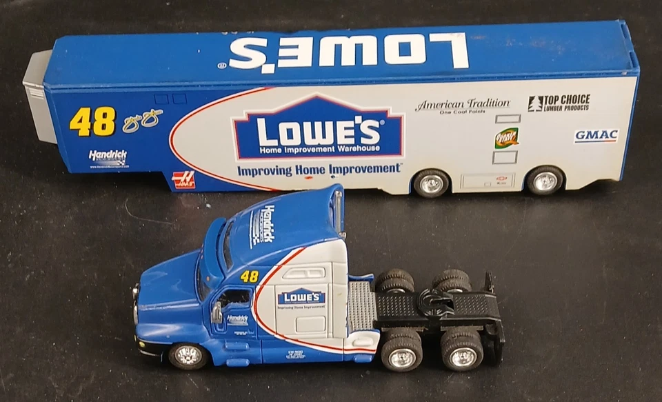 Jimmie Johnson #48 Lowe's 2002 Hauler Promo 2002 Team - Image 2 of 4