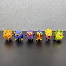 City Critters By Jim Henson’s Rare!!! Vinyl Figures lot of 6