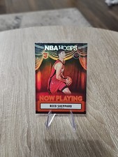 Reed Sheppard Now Playing Holo 2024-25 NBA Hoops SP Hobby Insert