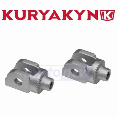 Kuryakyn Splined Footpeg Adaptor Mounts for 2017-2018 Ducati Scrambler Icon zp