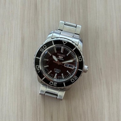 Seiko 5 Sports Men's Black Watch - SNZH55 for sale online | eBay