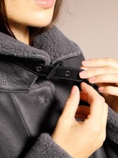 Damen Ledermantel Lang online kaufen