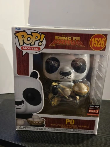 ⭐️Funko Pop! ~ 1526 PO ~ Kung Fu Panda ~ Pop! Movies ~ 2024 E! Expo LE 6" Vinyl