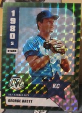 2022 MOSAIC # 287 GEORGE BRETT ( 1980'S STARS GREEN CAMO )