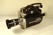 Vintage Fairchild Cinephone Eight 8mm Camera w/ Cinphar Zoom Lens Parts Repair