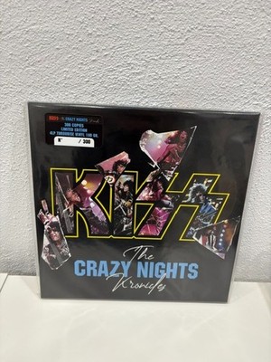 KISS 4LP Box Crazy Nights Kronicles Turquoise Vinyl