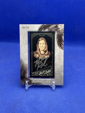 Kelsey Plum 2018 Topps Allen & Ginter Framed BLACK Mini Auto #d 16/25 Rare