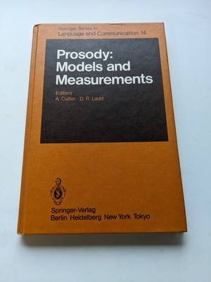 Prosody Models and Measurements