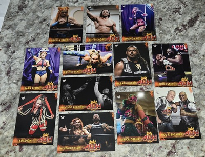 #ad #ad 12 Card 2025 Atomic Legacy Wrestling Trading Card Update Set with #d card to 10 $22.00