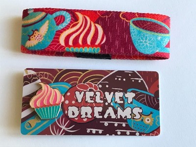 ZOX VELVET DREAMS - Medium - Armband Armband elastisch Kuchen Tee Dessert