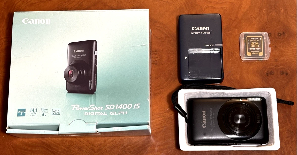 Canon PowerShot SD1400 IS Digital Cameras for Sale | Shop New