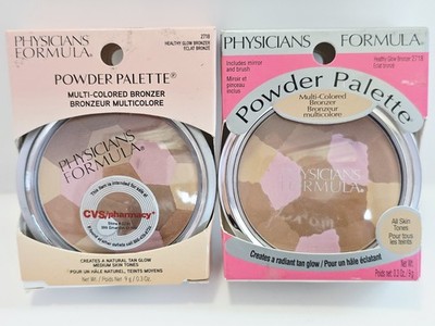 Physicians Formula Palette Multi-Colored # 2718 Healthy GLOW BRONZER. QTY:2