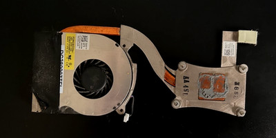 LAPTOP CPU HEATSINK FAN ASSEMBLY FORCECON DFS531005MC0T