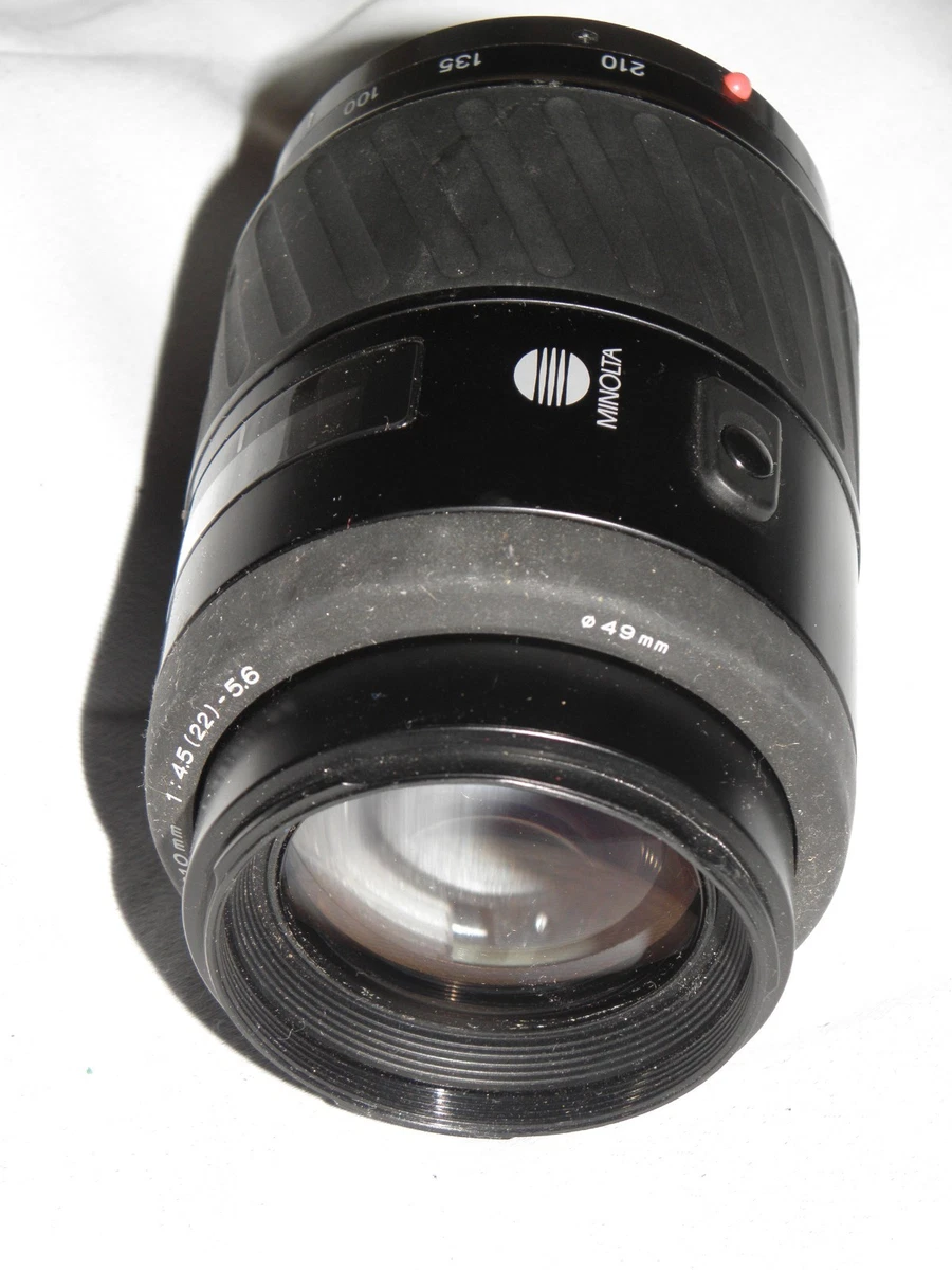 Minolta 70-210mm f/4.5-5.6 Camera Lenses for sale | eBay
