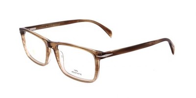 David Beckham DB 1019 Striped brown beige 54/16/150 Herren Brillen