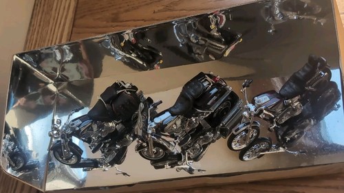 Maisto Harley-Davidson Edición Coleccionista Serie 1 Juego con 3 Motocicletas Escala 1:18 - Imagen 4 de 9