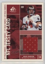 2003 SP Game Used Edition SP Field Fabrics Single Brad Johnson #FF1-BJ 0rx8