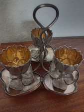 Eier-Manege aus dem Jahr 1837 aus 925 englischen Sterlingsilber aus London 332 g