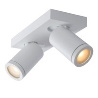 Deckenstrahler Weiß Aluminium Flexibel Bad GU10 2200 K Deckenspot KüChe