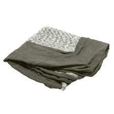 Furhaven Replacement Dog Bed Cover Two-Tone Faux Fur  Suede L Shaped Chaise,...