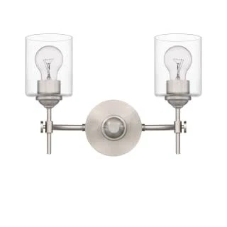 Quoizel ARI8615 Aria 2 Light 15"W Vanity Light - Black - Picture 5 of 12