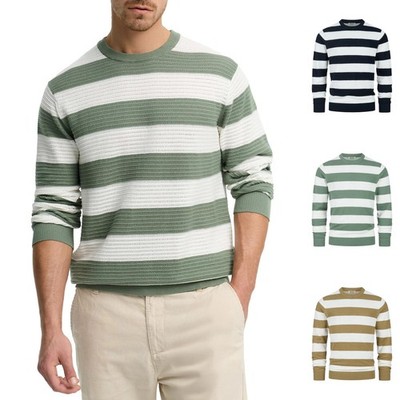 Indicode Herren Strickpullover INTidsel O Neck-Herrenpullover Pulli Pullover